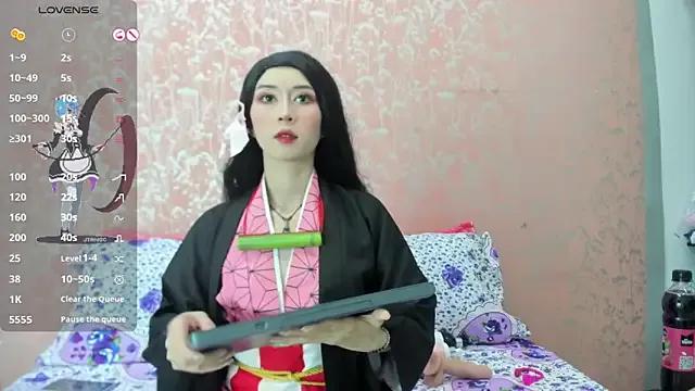 NEZUKO_MITSURI — Cosplay Pussy Tease