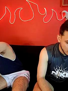 TommyandBillie — Sexy french kiss couple 